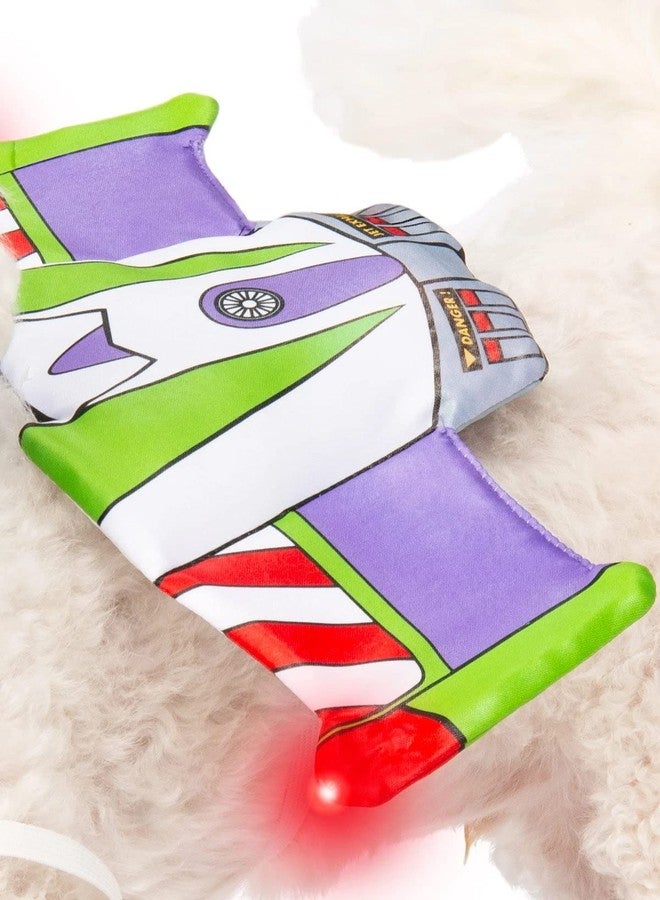 روبيز مجموعة إكسسوارات زي باز لايت يير للحيوانات الأليفة من روبيز، مقاس صغير/متوسط، مستوحاة من فيلم حكاية لعبة: مناسبة للكلاب أو القطط - Image 3